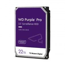 HD WD Purple Pro Surveillance, 22TB, 7200RPM, SATA III, WD221PURP
