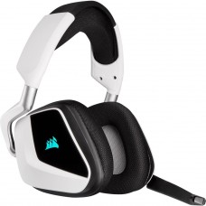 Headset Gamer Corsair 7.1 VOID RGB ELITE, Sem Fio, White, CA-9011202-NA