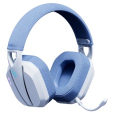 Headset Gamer Fallen Pantera ECO Light, Wireless/Bluetooth, Drivers de 40mm, Azul, HE00242