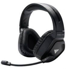 Headset Gamer Force One Titan V2 Wireless, Drivers de 40mm, Tri-Mode, Preto
