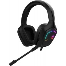 Headset Gamer Gamdias Hebe E2, Estéreo, RGB, Vibração, Black