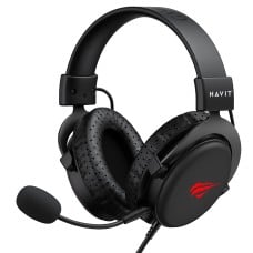 Headset Gamer Havit H2015D, 3.5mm, Drivers de 50mm, All Black