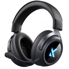 Headset Gamer MCHOSE X9, RGB, Wireless, Bluetooth, Drivers de 53mm, Surround 7.1, Preto, MC-X9-2