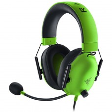 Headset Gamer Razer Blackshark V2 X, 3,5 mm, Drivers de 50mm, Múltiplas Plataformas, Green, RZ04-03240600-R3U1