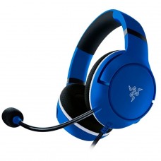 Headset Gamer Razer Kaira X Shock Blue, Para Xbox Series X|S e PC, 3.5mm, Drivers de 50mm, Azul e Preto