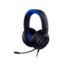 Headset Gamer Razer Kraken X For Console, Drivers 40mm, Ps4/Xbox One/Switch/Pc, Preto/Azul, RZ04-02890200-R3U1
