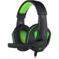 Headset Gamer T-Dagger Cook, Black e Green, T-RGH100