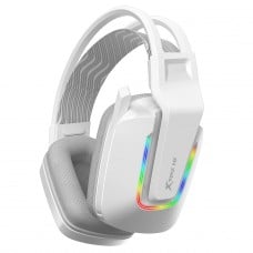 Headset Gamer Xtrike Me GH-712, RGB, Drivers de 50mm, USB + 3.5mm, Branco