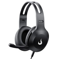 Headset Rise Mode Office 03, Drivers de 40mm, Com Microfone, Preto, RM-HS-OF-03-FB