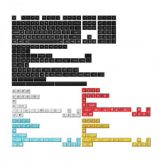 Keycaps Akko Profile Wob Building Blocks, MDA, PBT, ANSI, 282 Teclas