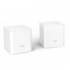 Kit 2x Roteador Wi-Fi Tenda Mesh MW3, 1200Mbps, White, 69243