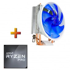 Kit AMD Ryzen 3 PRO 3200GE 3.3ghz, Cooler Alseye Aurora 120T