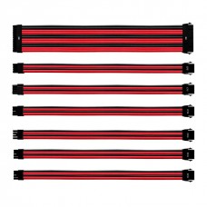 Kit Cabos Extensores Cooler Master, Black/Red, CMA-NEST16RDBK1-GL