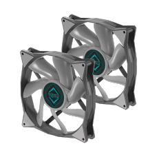 Kit Fan Com 2 Unidades Iceberg Thermal IceGALE, 140mm, Cinza, ICEGALE14-B2A