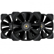 Kit Fan com 3 Unidades Cougar MHP 120, 120mm, 2000 RPM, Black, 3MMHP1203.0001