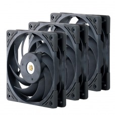 Kit Fan Com 3 Unidades Scythe Grand Tornado, 120mm, 2000 RPM, Preto, GT1225FD20X3-P