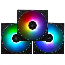Kit Fan Com 3 Unidades Thermalright TL-S12-S, ARGB, 120mm, PWM, Preto