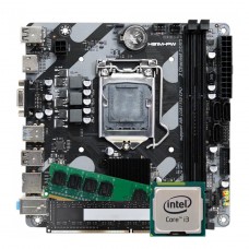 Kit Intel Core i3 4130 , Placa Mãe Chipset H81, 16GB DDR3