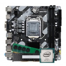 Kit Intel Core i7 4770, Placa Mãe Chipset H81, Memória 8GB DDR3