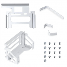 Kit Para GPU Vertical Lian Li O11DE-9W, Para Gabinete Evo, Branco, Sem Cabo Riser