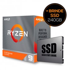 Kit Processador AMD Ryzen 9 3950x 3.5Ghz + Grátis SSD 240GB