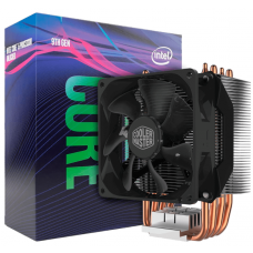 Kit Processador Intel Core i5 9600K 3.70GHz (4.60GHz Turbo), 9ª Geração, 6-Core 6-Thread, LGA 1151, BX80684I59600K + Cooler Master Hyper H412R