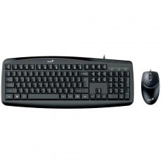 Kit Teclado E Mouse Genius Smart KM-200, USB, Preto, 31330003409