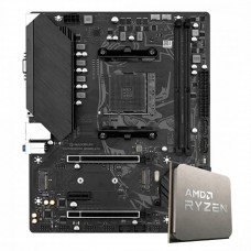 Kit Upgrade, AMD Ryzen 5 3400G, Placa Mãe Chipset B550