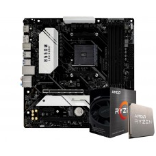 Kit Upgrade, AMD Ryzen 5 5600, Placa Mãe SuperFrame B550M Gaming 