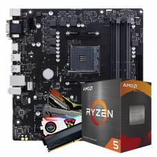 Kit Upgrade, AMD Ryzen 5 5600G, Placa Mãe B550, 8GB DDR4