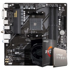 Kit Upgrade, AMD Ryzen 5 5600G, Placa Mãe Chipset B550M