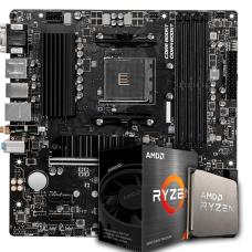 Imagem do Produto Kit Upgrade, AMD Ryzen 5 5600GT, Placa Mãe Chipset A520