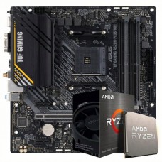 Kit Upgrade, AMD Ryzen 7 5700G, Placa Mãe Asus TUF Gaming A520M-PLUS WIFI, Memória DDR4 8GB