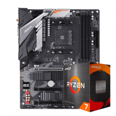 Kit Upgrade AMD Ryzen 7 5700G + Placa Mãe Gigabyte B450 AORUS PRO WIFI