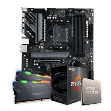 Kit Upgrade AMD Ryzen 7 5700X + Placa Mãe ASRock B550 PG RIPTIDE + 16GB DDR4