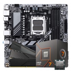 Kit Upgrade, AMD Ryzen 7 8700F, Placa Mãe Chipset B840, 16GB DDR5