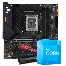 Kit Upgrade Asus TUF Gaming B660M-PLUS D4 + Intel Core i3 12100F + 16GB DDR4
