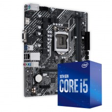 Kit Upgrade Intel Core I5 10400 + Placa Mãe ASUS PRIME H510M-K