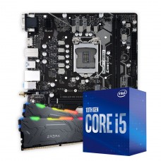 Kit Upgrade Intel Core I5 10400 + Placa Mãe Biostar B560MH-E 2.0 + 16GB DDR4