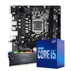 Kit Upgrade Intel Core I5 10400 + Placa Mãe Biostar B560MH-E 2.0 + 8GB DDR4