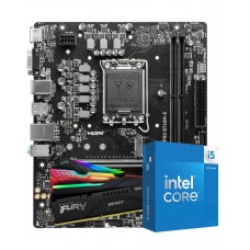 Kit Upgrade, Intel Core i5 14400F, MSI PRO B760M-E, Memória 16GB DDR5 
