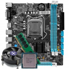 Kit Upgrade, Intel Core I5 6500, Placa Mãe BRX Storm Z H110, Chipset H110, Memória 8GB DDR3