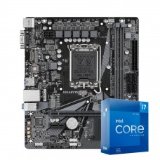 Kit Upgrade Intel Core i7 12700KF, Placa Mãe Chipset H610