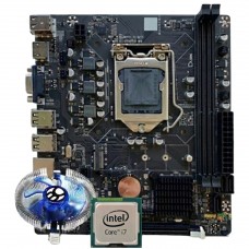 Kit Upgrade, Intel Core i7 3770, Placa Mãe Chipset H61, Cooler