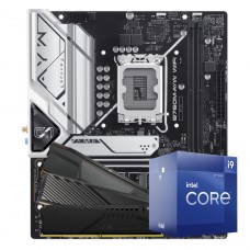 Kit Upgrade Intel Core i9 12900, Placa Mãe Chipset B760, Memória DDR5 8GB
