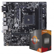 Kit Upgrade, AMD Ryzen 5 5600X, Placa Mãe A520