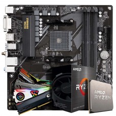Kit Upgrade, AMD Ryzen 5 5600G, Placa Mãe B550M, 16GB (2x8GB) DDR4
