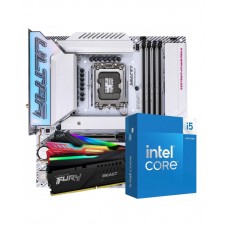 Kit Upgrade, Placa Mãe Colorful iGame B760M ULTRA Z D5 V20, Intel Core i5 14600KF, Memória 16GB DDR5