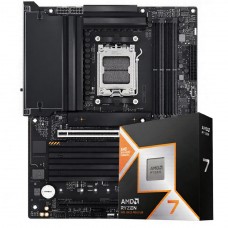 Kit Upgrade Ryzen 7 7800X3D, Placa Mãe Asus TUF Gaming X670E-PLUS