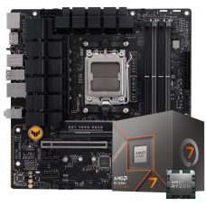 Kit Upgrade,  Ryzen 7 8700F, Placa Mãe Asus TUF Gaming B650M-E